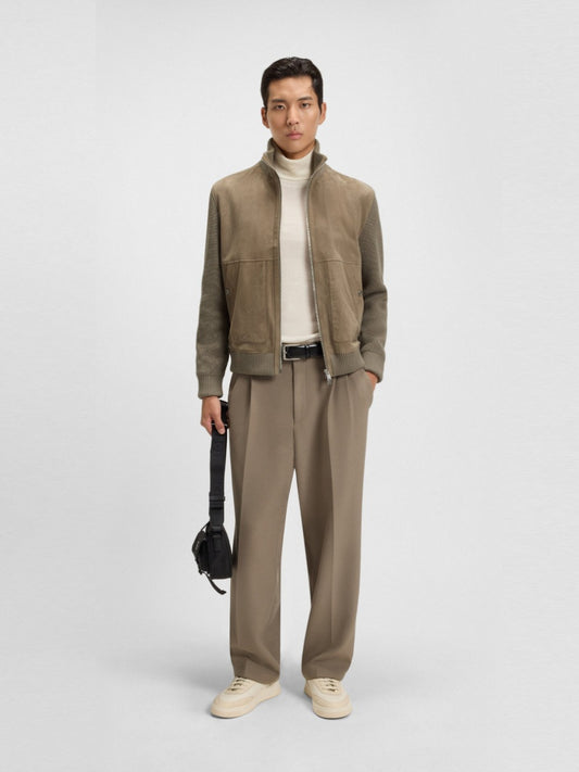 BOSS Leather Jacket - H-Maparo