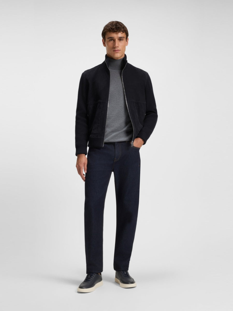 BOSS Leather Jacket - H-Maparo