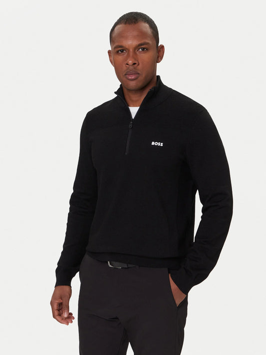 BOSS Half Zip Knitwear - KN_Momentum-X QZ