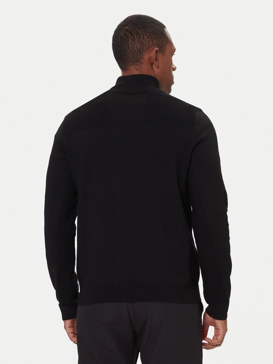 BOSS Half Zip Knitwear - KN_Momentum-X QZ