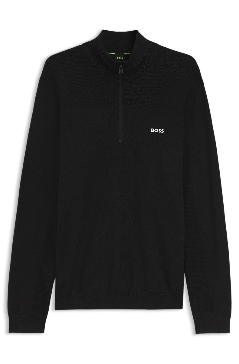 BOSS Half Zip Knitwear - KN_Momentum-X QZ