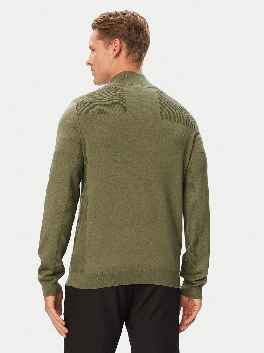 BOSS Half Zip Knitwear - KN_Momentum-X QZ