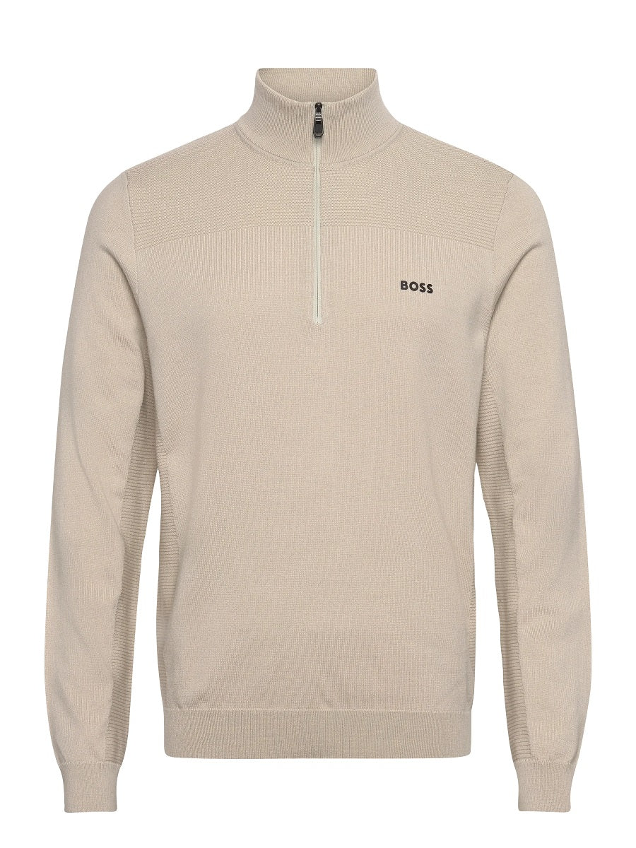 BOSS Half Zip Knitwear - KN_Momentum-X QZ