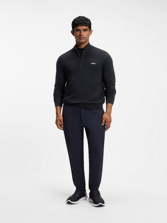 BOSS Half Zip Knitwear - KN_Momentum-X QZ