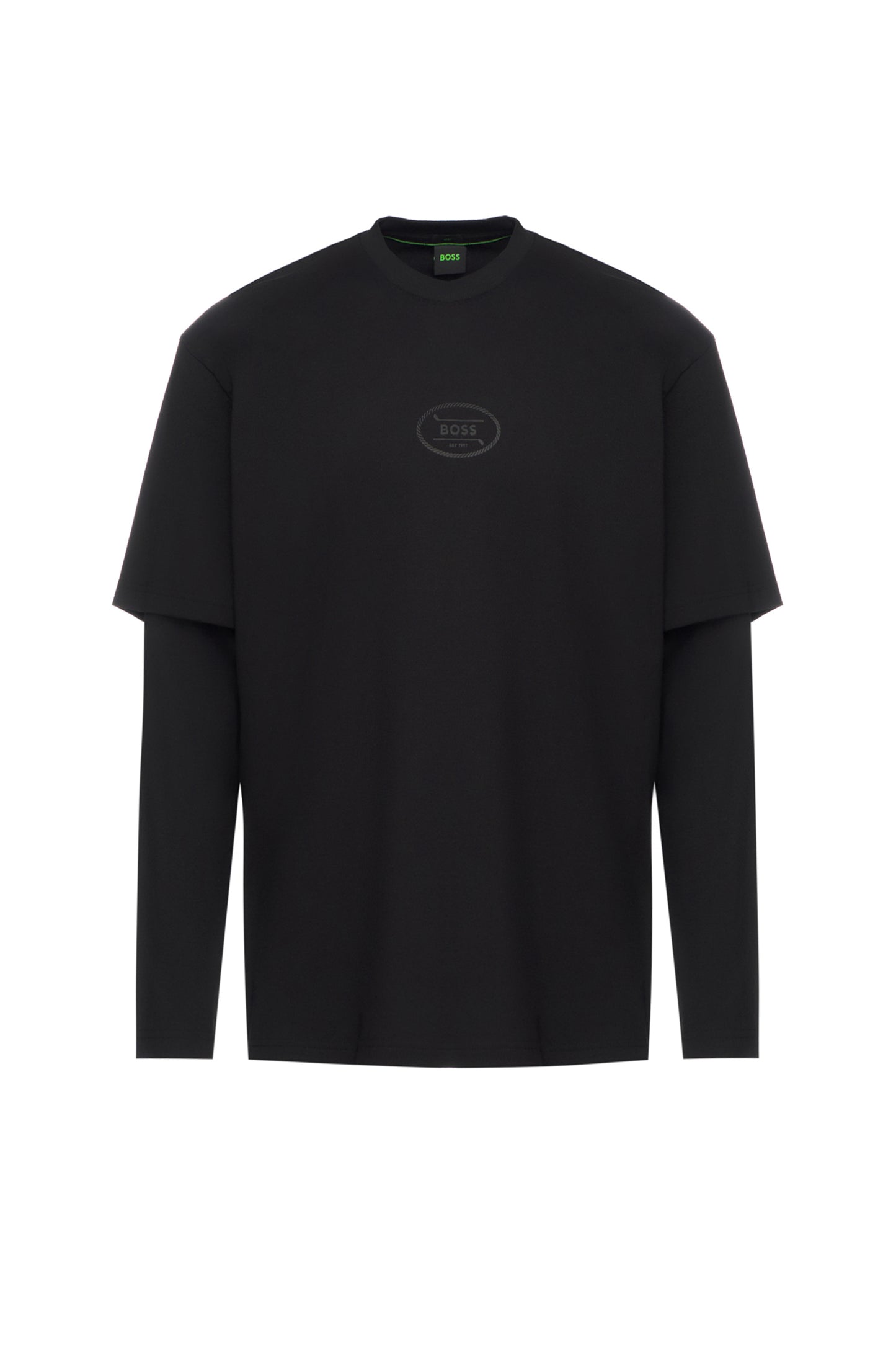 BOSS T-Shirt Long Sleeve - TS_Hole19 Togn