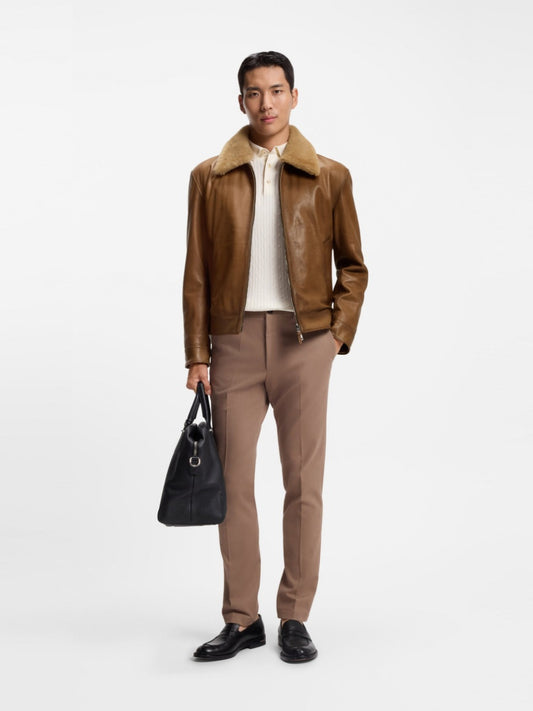 BOSS Leather Jacket -  L-Mury