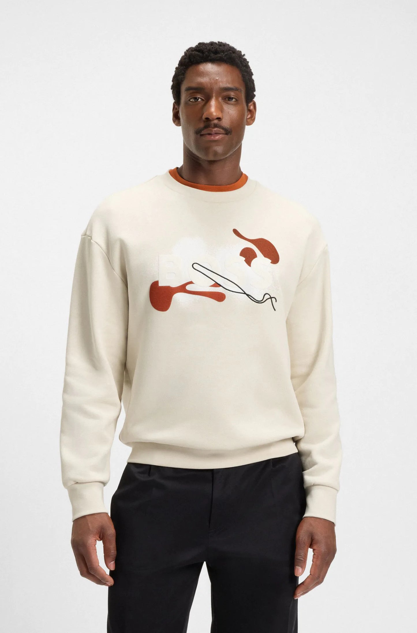 BOSS Crew-Neck Sweatshirt - C-Soleri 215