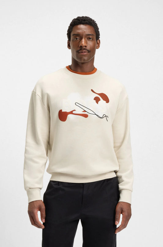 BOSS Crew-Neck Sweatshirt - C-Soleri 215