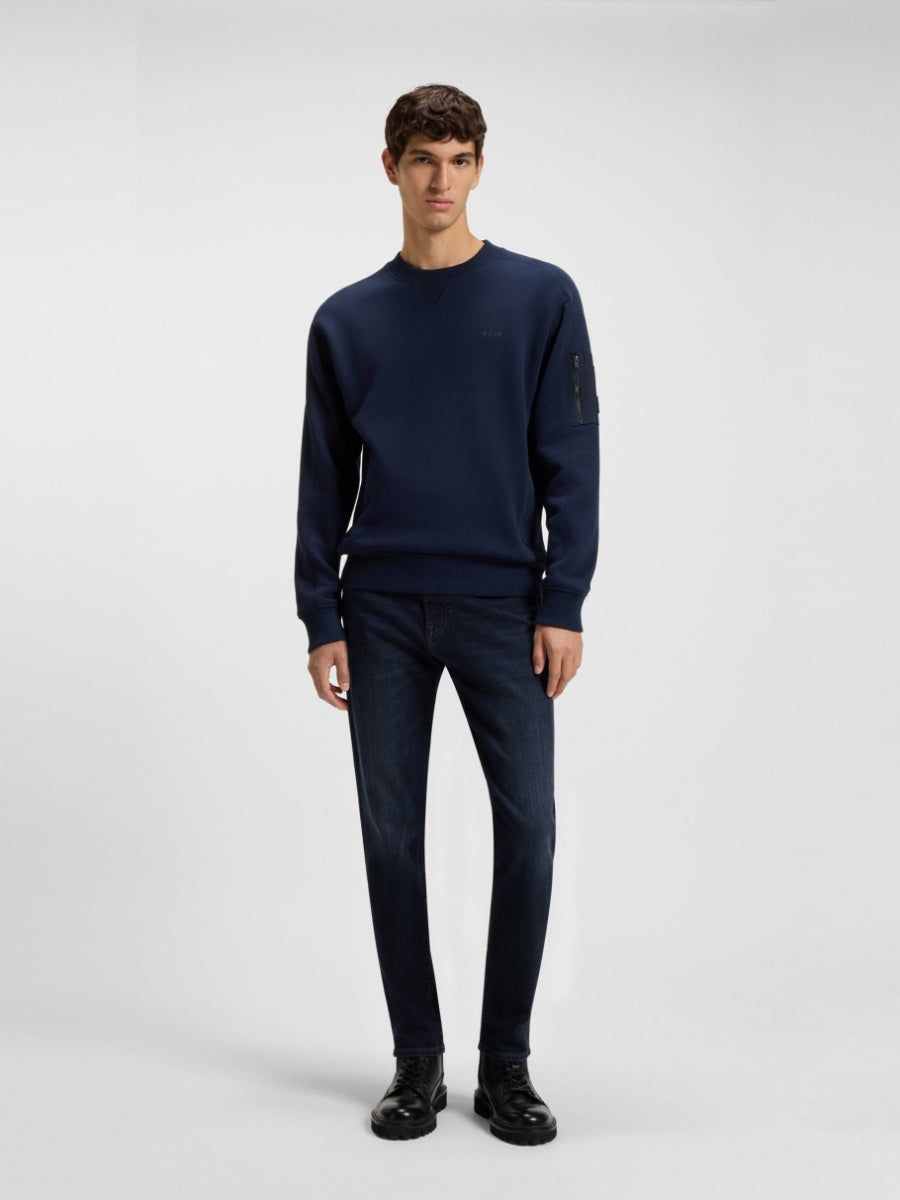 BOSS Taper Fit Denim - ONYX BO