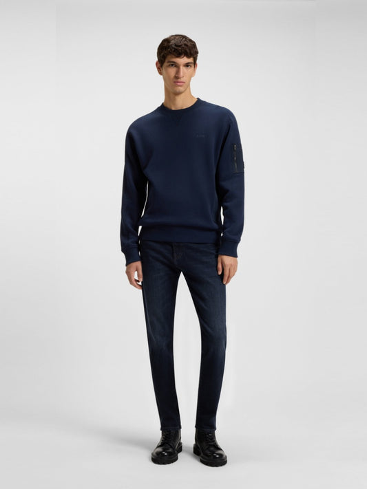 BOSS Taper Fit Denim - ONYX BO