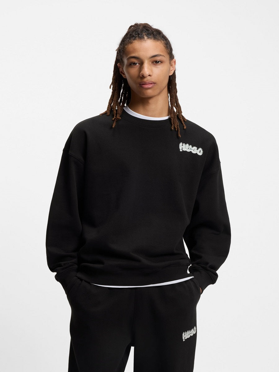 HUGO Crew-Neck Sweatshirt - Nyrocrew