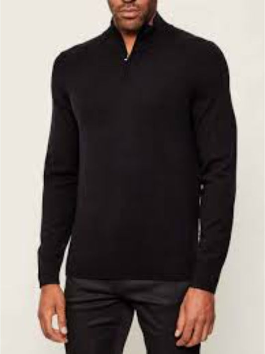 BOSS Half Zip Knitwear - H-Hemarlo