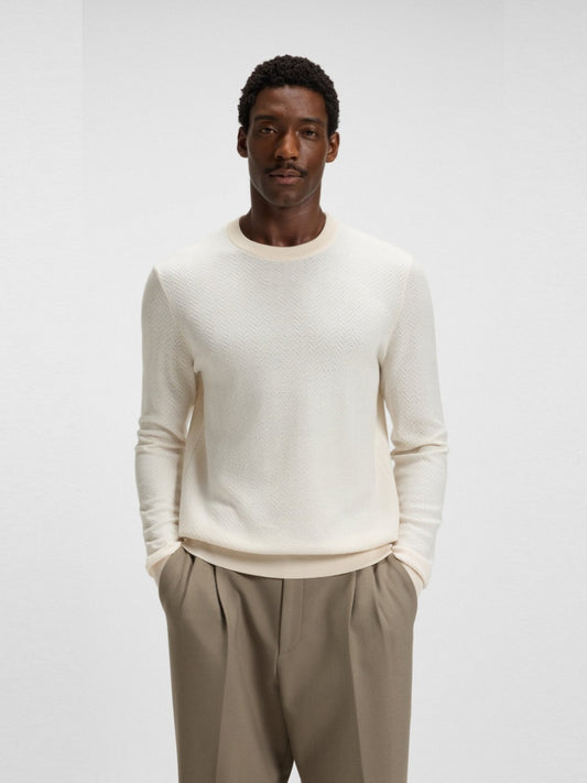 BOSS Crew-Neck Knitwear - H-Habito