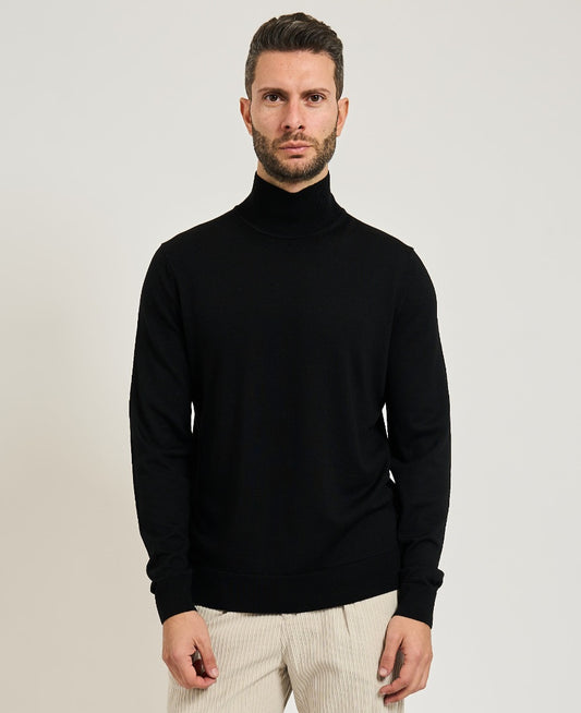 BOSS Mock Neck Knitwear - H-Helixon