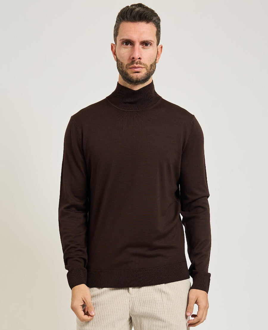 BOSS Mock Neck Knitwear - H-Helixon