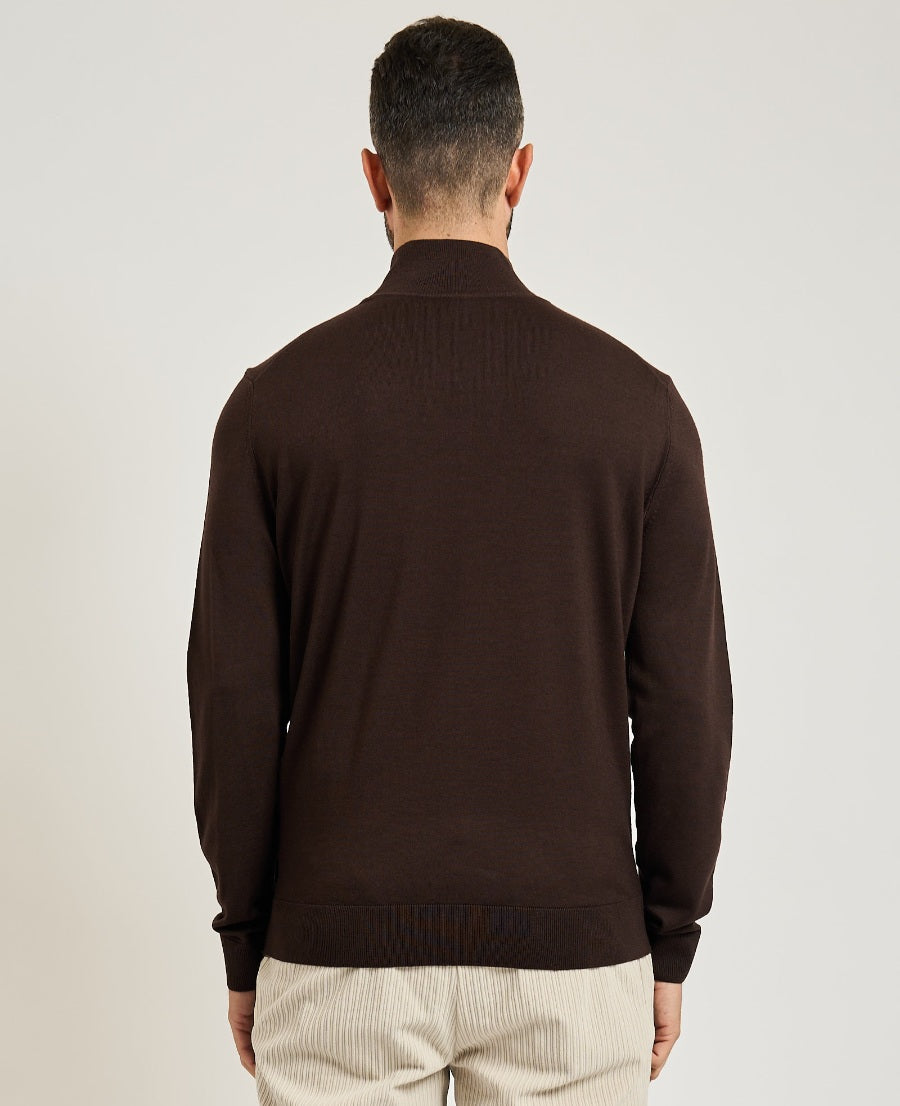 BOSS Mock Neck Knitwear - H-Helixon