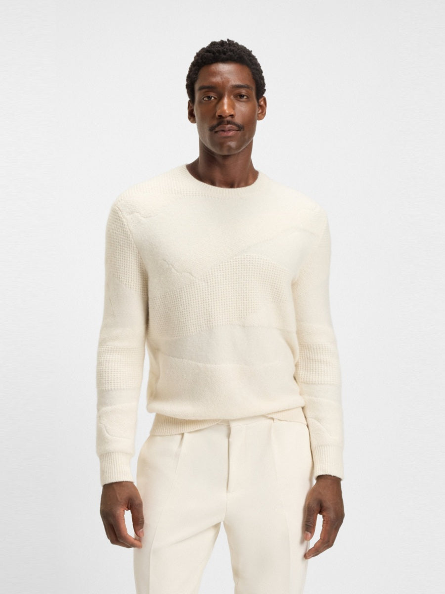 BOSS Crew-Neck Knitwear - H-Hidole