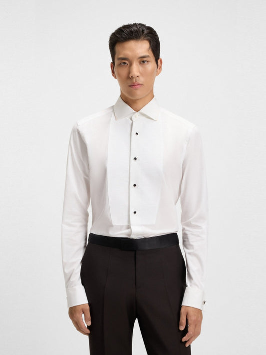 BOSS Tuxedo Shirt - L-HAYS-TUXSPREAD-254