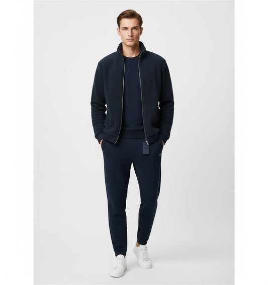 BOSS Full Zip Sweatshirt - Ze_cozysolid