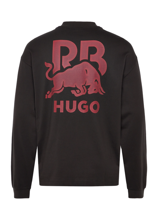 HUGO Crew-Neck Sweatshirt - Doverlo_RB