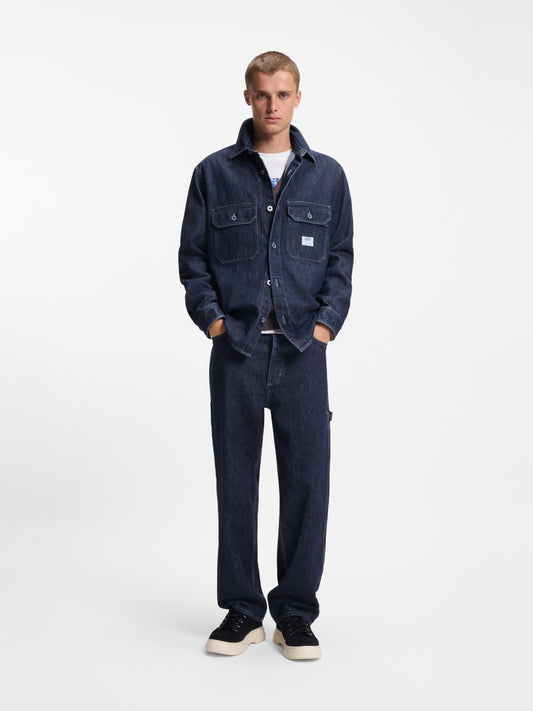 HUGO Relaxed Fit Denim - carpenter/4