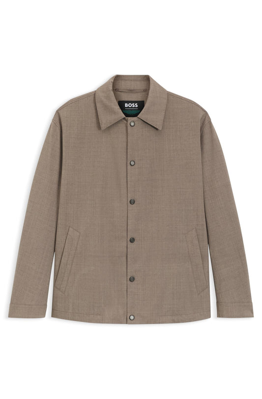 BOSS Shirt Jacket - H-Carlston_AM