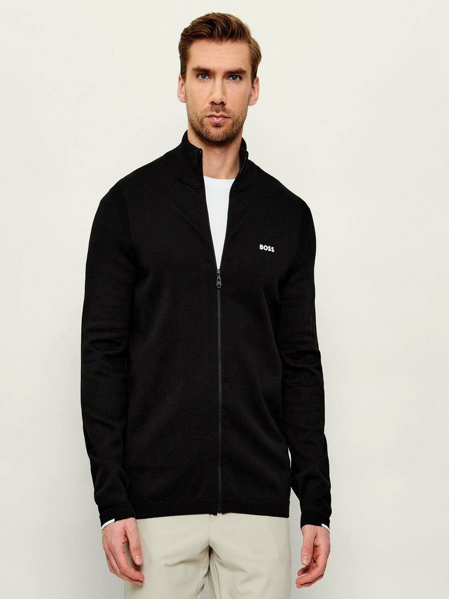BOSS Half Zip Knitwear - KN_Ever-X FZ