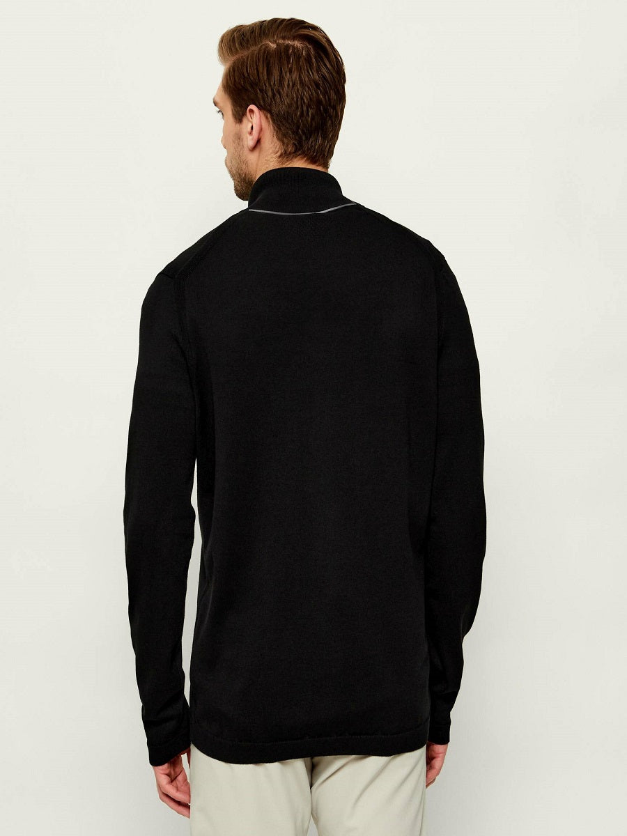 BOSS Half Zip Knitwear - KN_Ever-X FZ