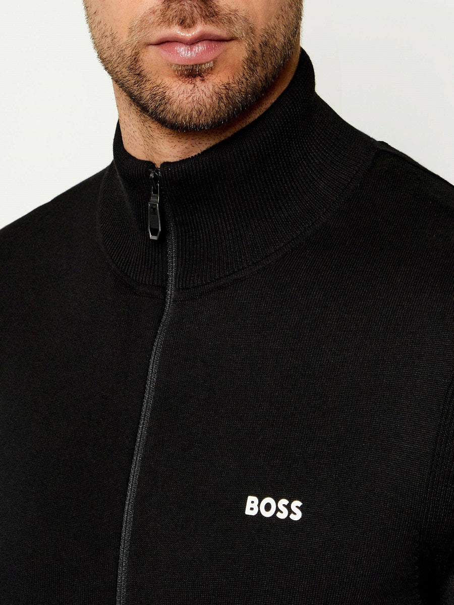 BOSS Half Zip Knitwear - KN_Ever-X FZ