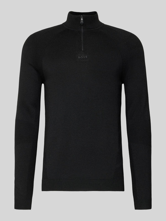 BOSS Sweater Knitwear - KN_Tour Seamless QZ