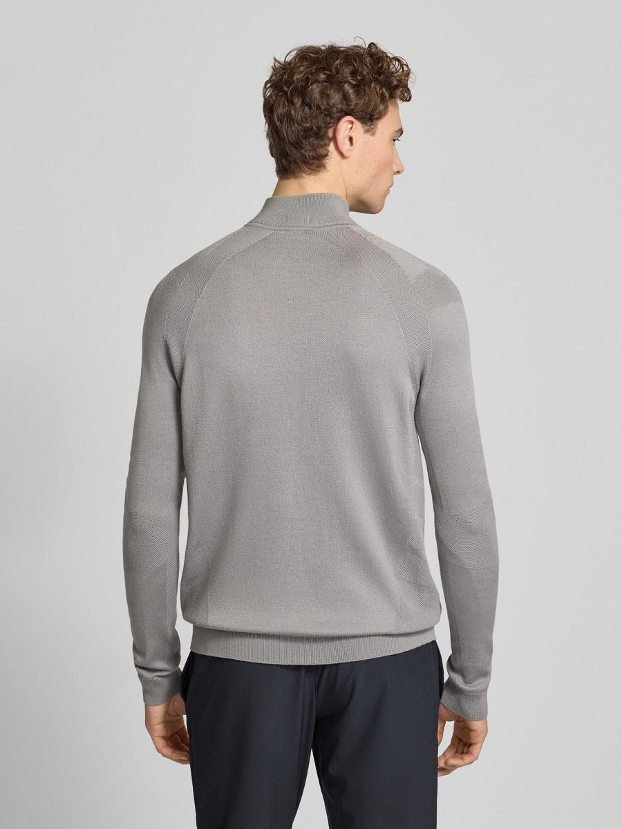 BOSS Half Zip Knitwear - KN_Tour Seamless QZ