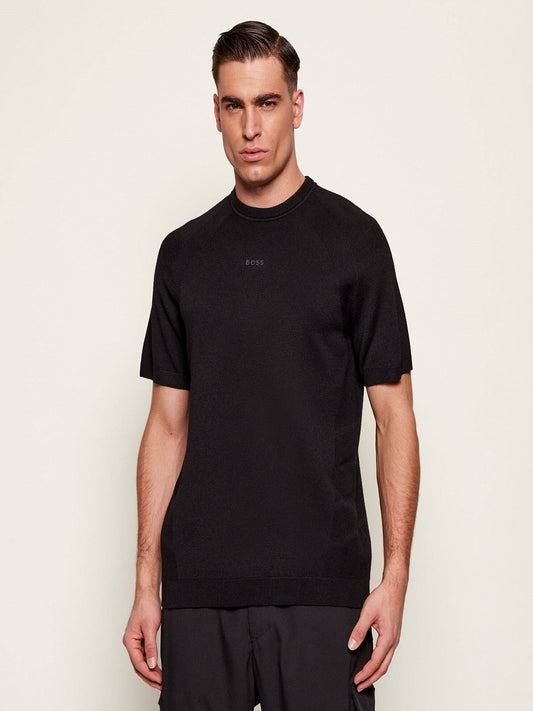 BOSS Crew-Neck Knitwear - KN_Tour Seamless T