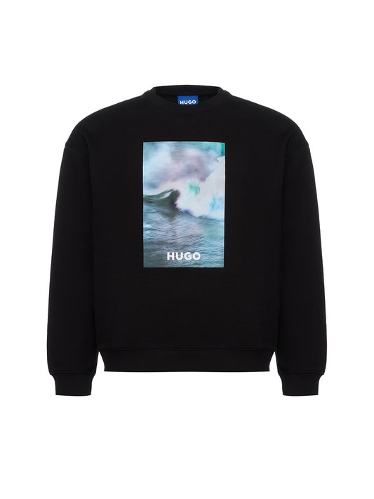 HUGO Crew-Neck Sweatshirt - Nofintex
