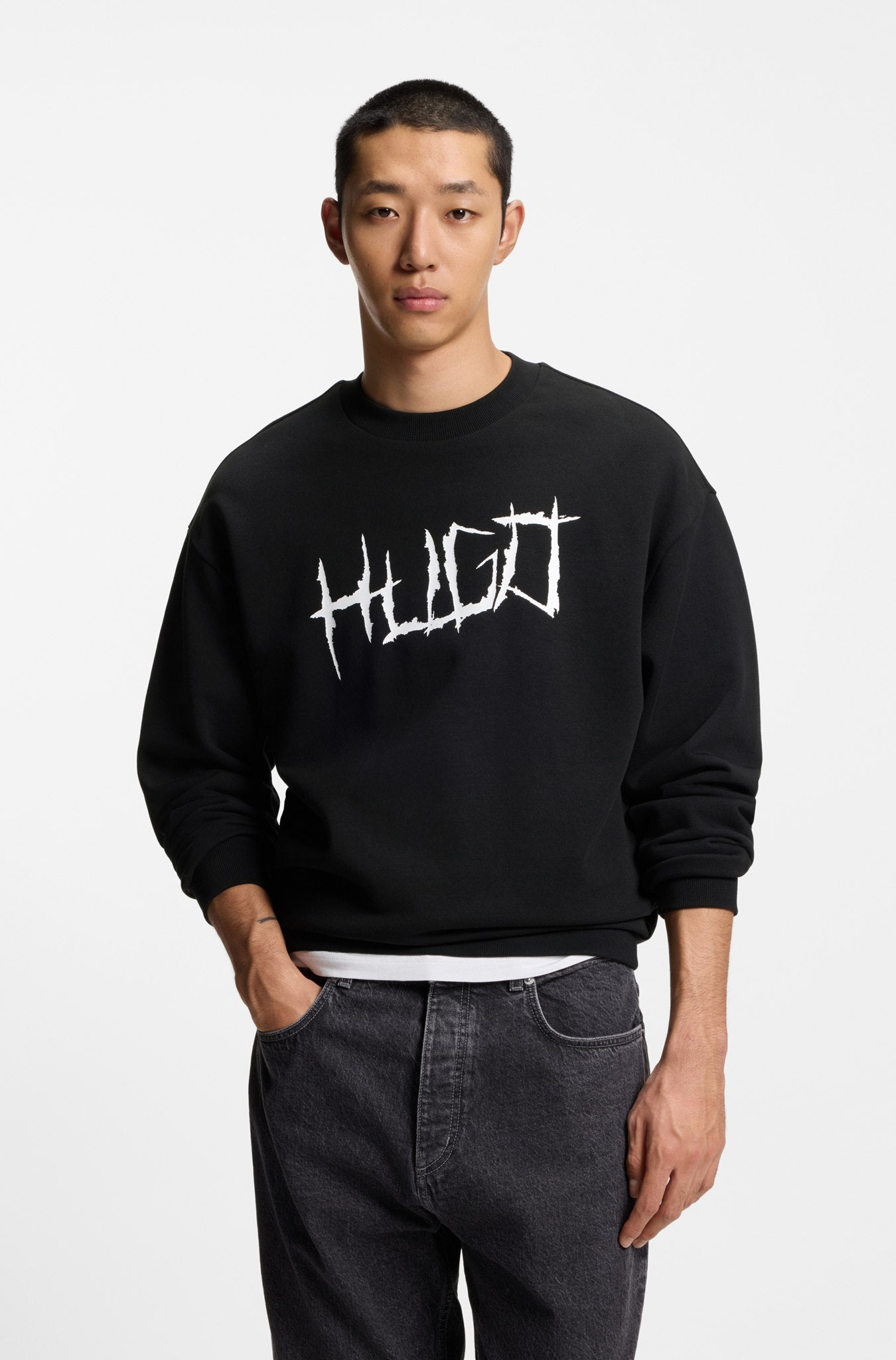 HUGO Crew-Neck Sweatshirt - Namenex