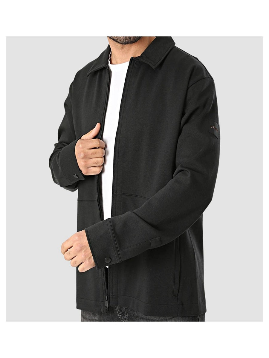 BOSS Full Zip Overshirt - Pe_Twist