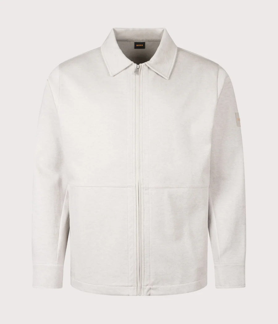 BOSS Full Zip Overshirt - Pe_Twist