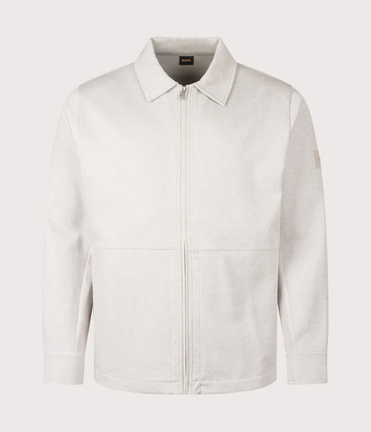 BOSS Full Zip Overshirt - Pe_Twist