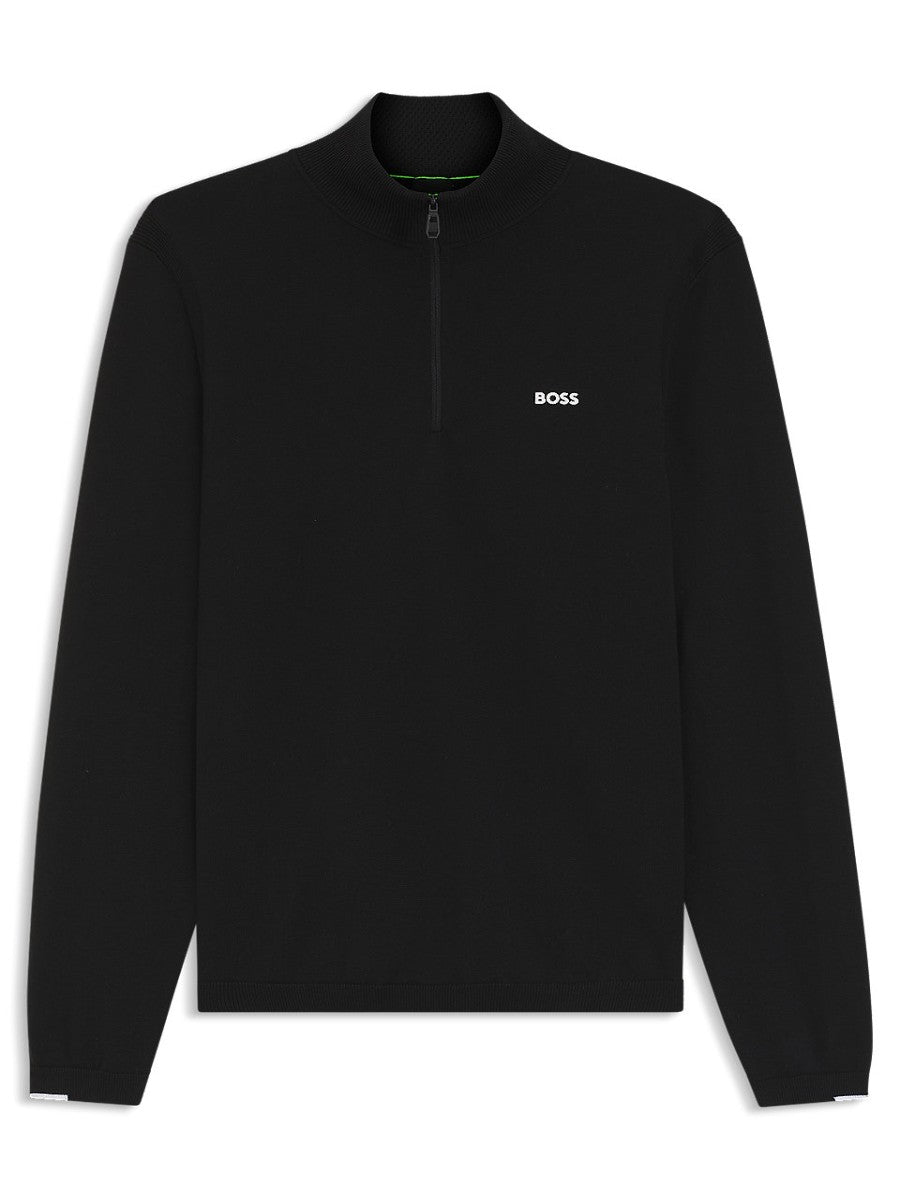 BOSS Half Zip Knitwear - KN_Ever-X QZ