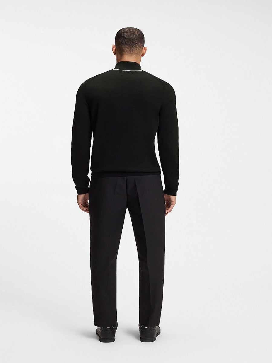 BOSS Half Zip Knitwear - KN_Ever-X QZ