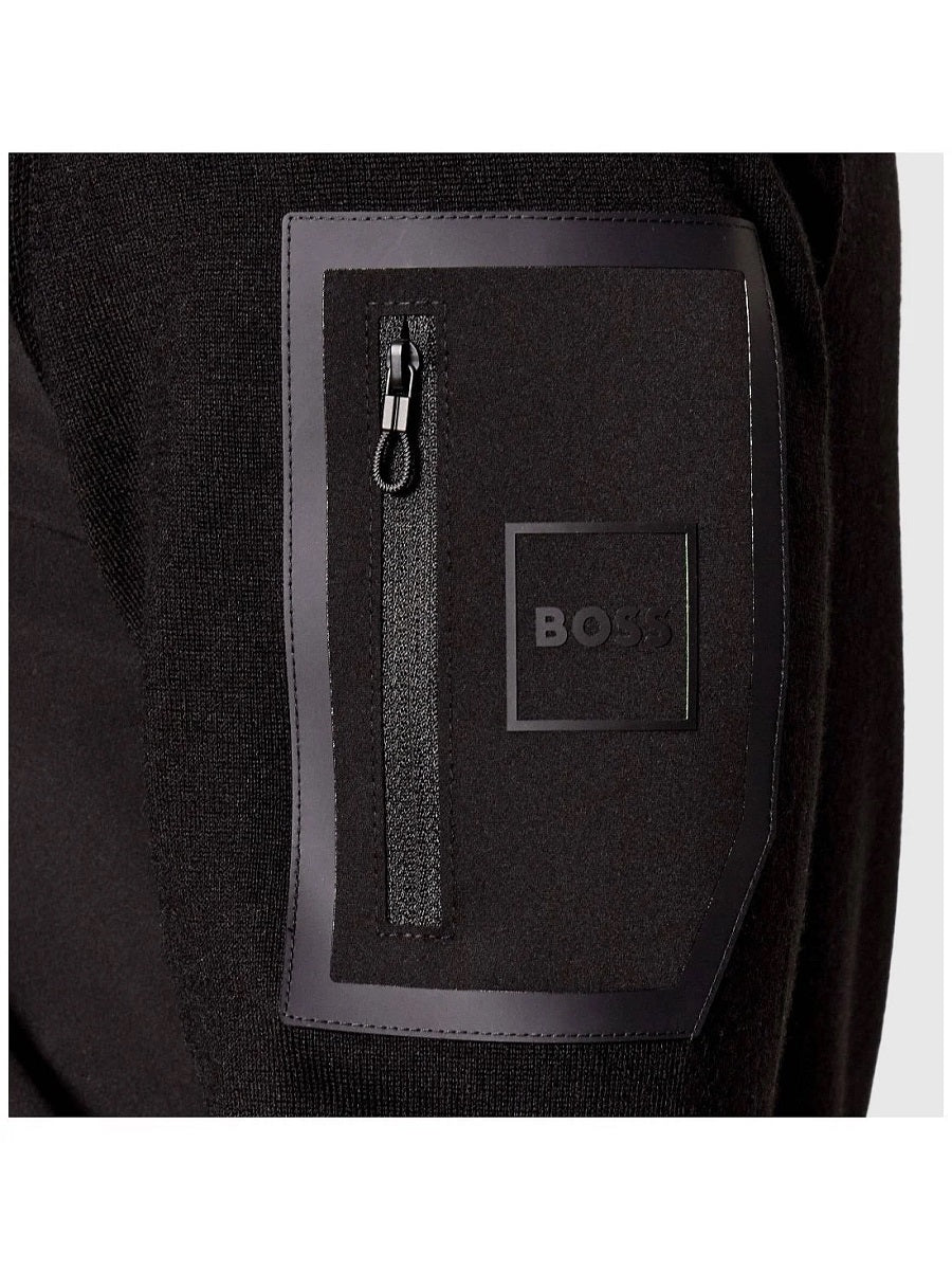 BOSS Full Zip Knitwear - KN_Momentum-X HY