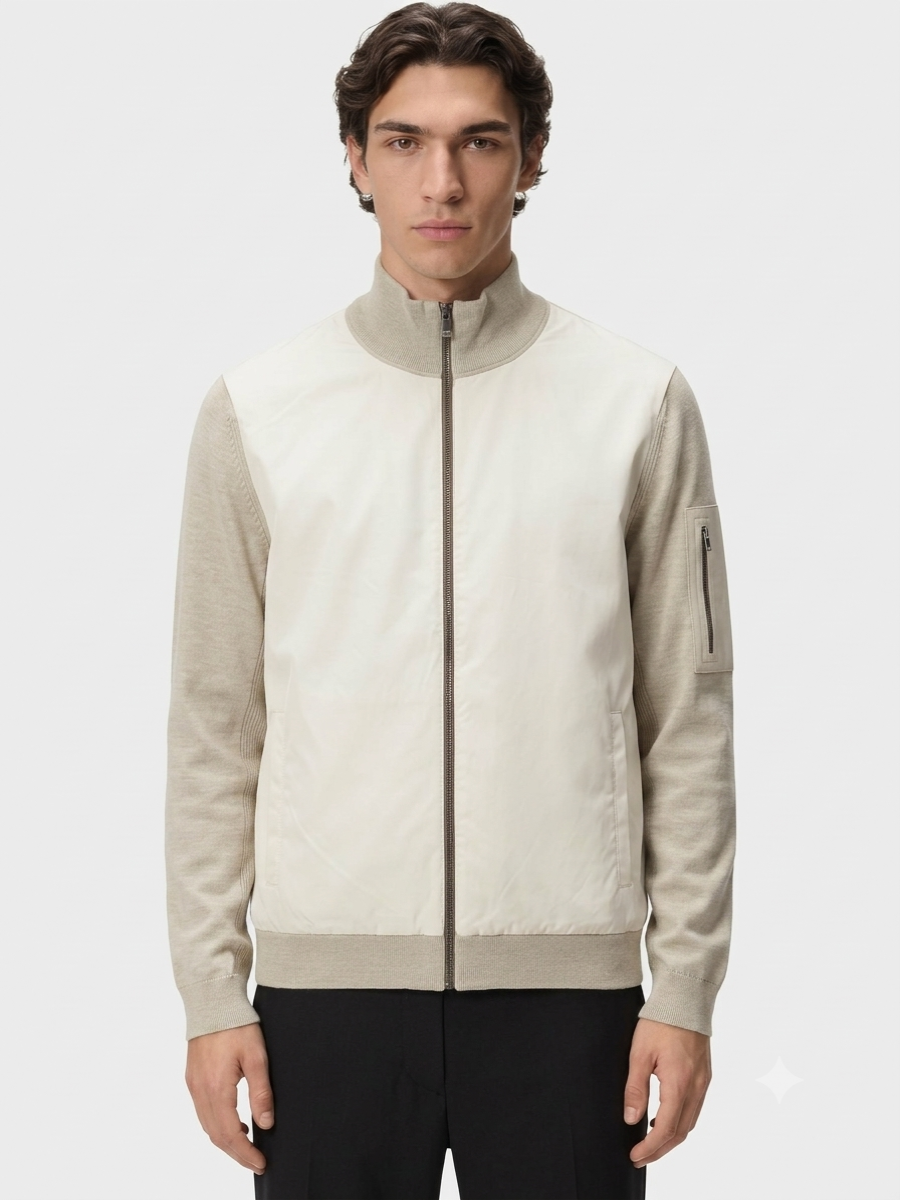 BOSS Knitted Jacket - KN_Momentum-X HY