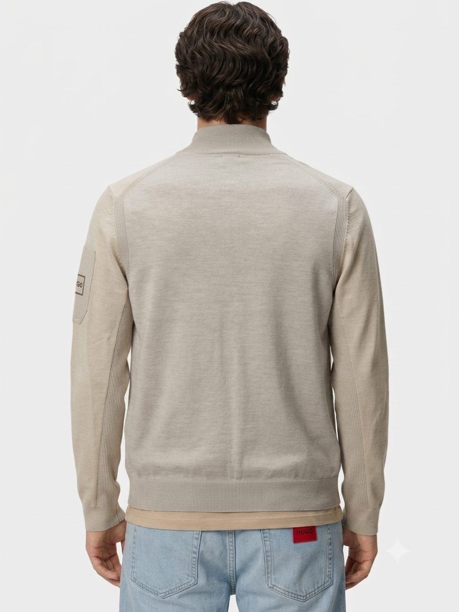 BOSS Knitted Jacket - KN_Momentum-X HY