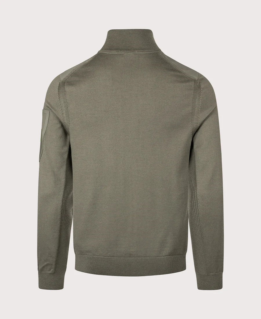 BOSS Full Zip Knitwear - KN_Momentum-X HY