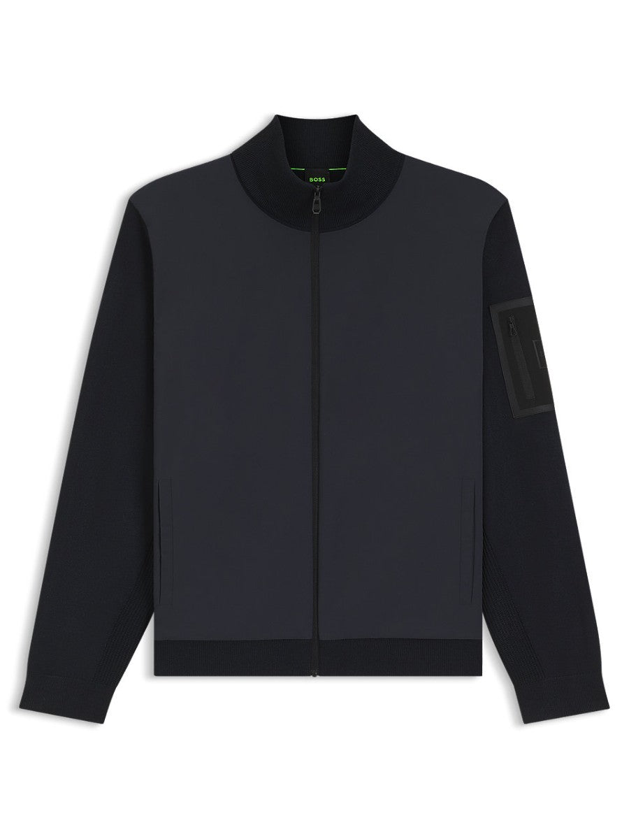 BOSS Knitted Jacket - KN_Momentum-X HY