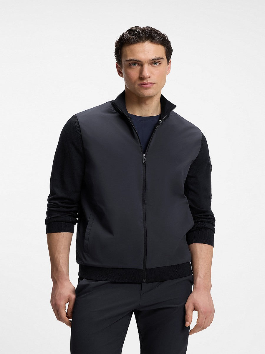 BOSS Knitted Jacket - KN_Momentum-X HY