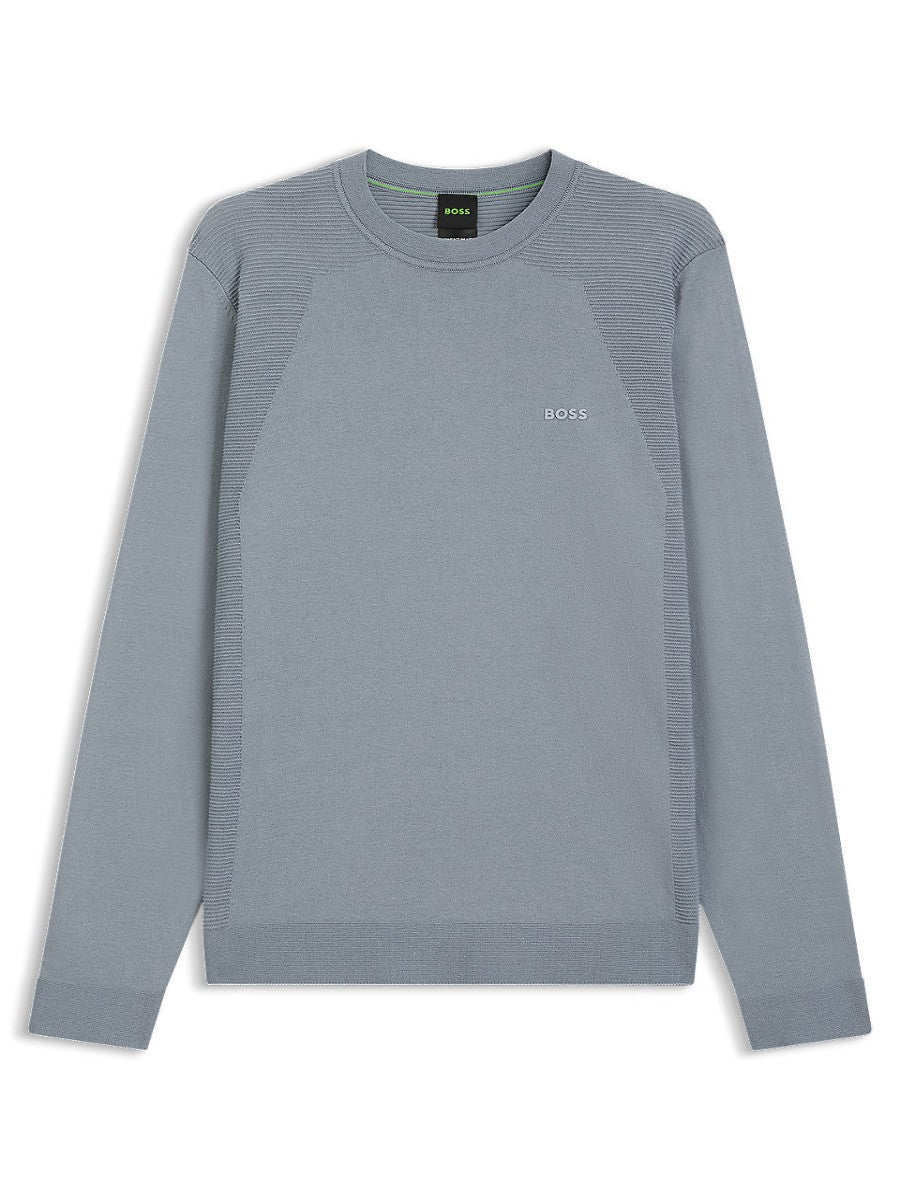 BOSS Crew Neck Knitwear - KN_Momentum-Lite CN