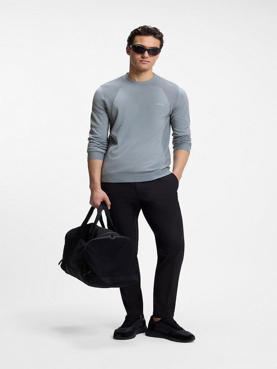 BOSS Crew Neck Knitwear - KN_Momentum-Lite CN