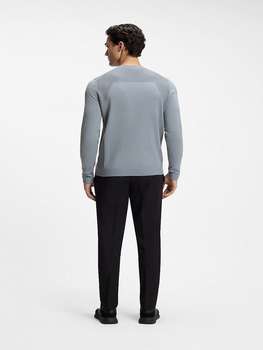 BOSS Crew Neck Knitwear - KN_Momentum-Lite CN