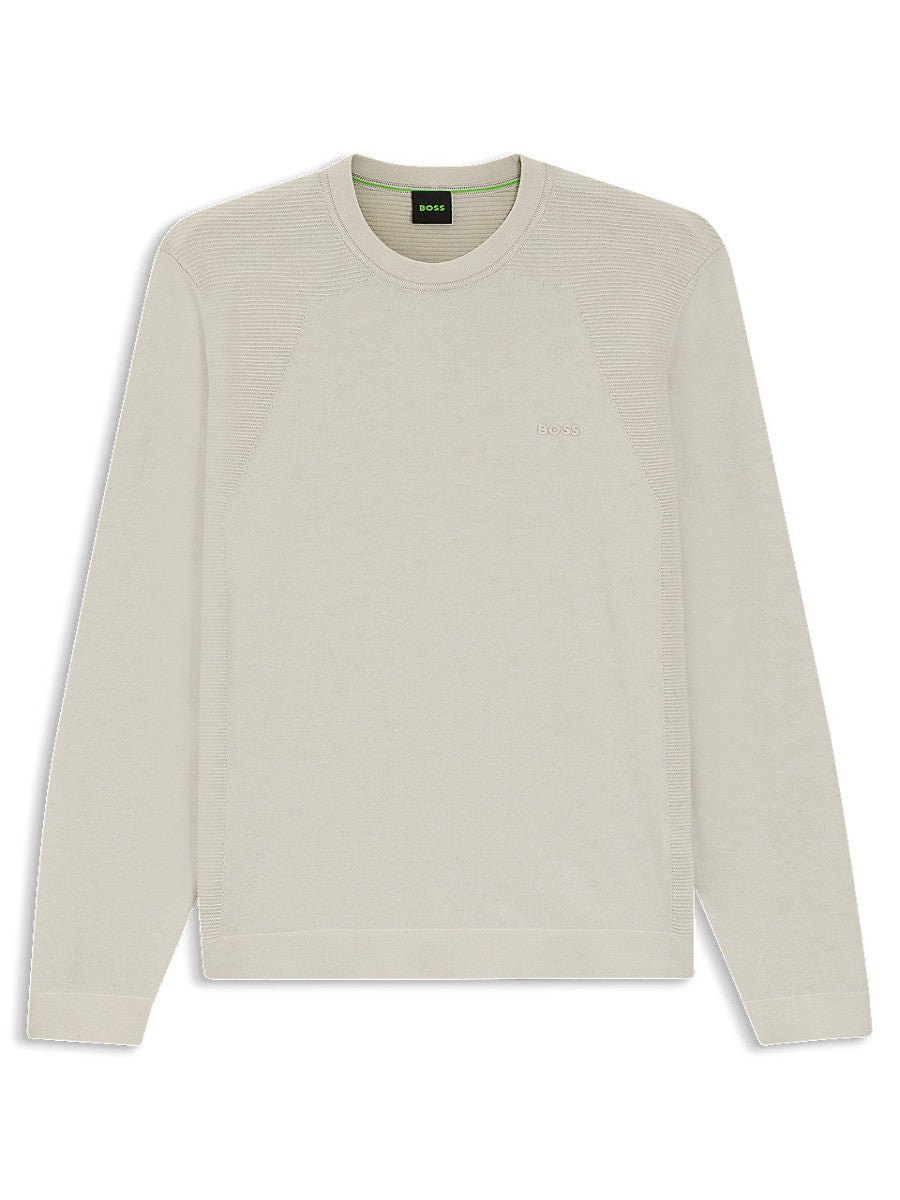 BOSS Crew Neck Knitwear - KN_Momentum-Lite CN