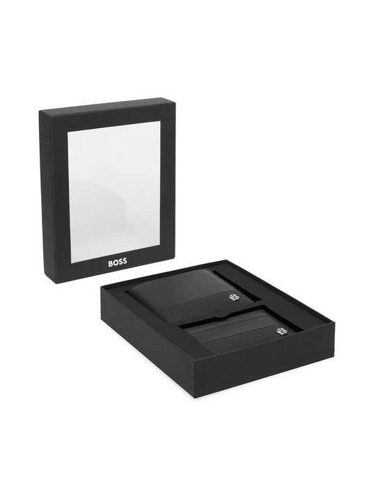 BOSS Wallet/ Card Holder Set - GB_BB 4cc&Cardcase